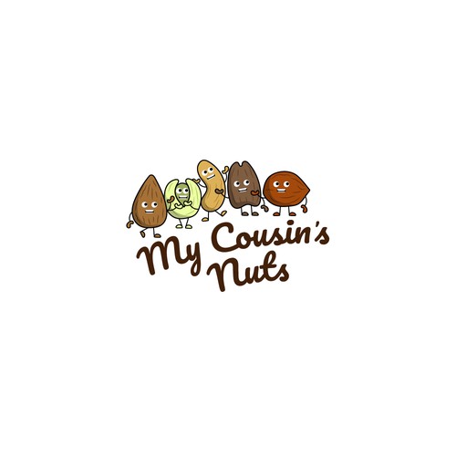 My Cousin's Nuts - Snack Logo