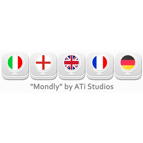 Professional designer to create iOS7_app_icon for best language learning app