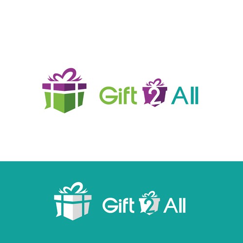 Bold logo for a Gift App