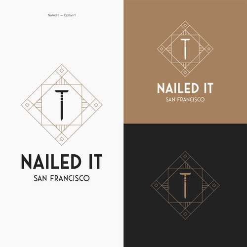  Logo Concept – Nailed It