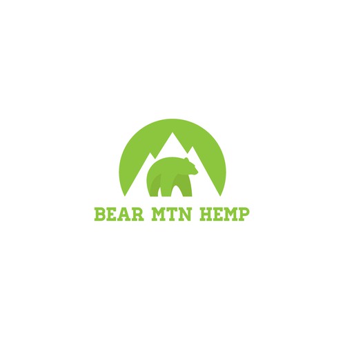 Logo Design for Bear Mtn Hemp