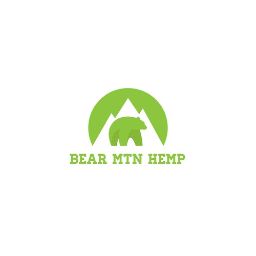 Logo Design for Bear Mtn Hemp