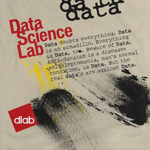 T-shirt Dada inspired for Data Science Lab