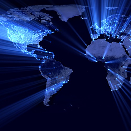 global coverage jn earth map