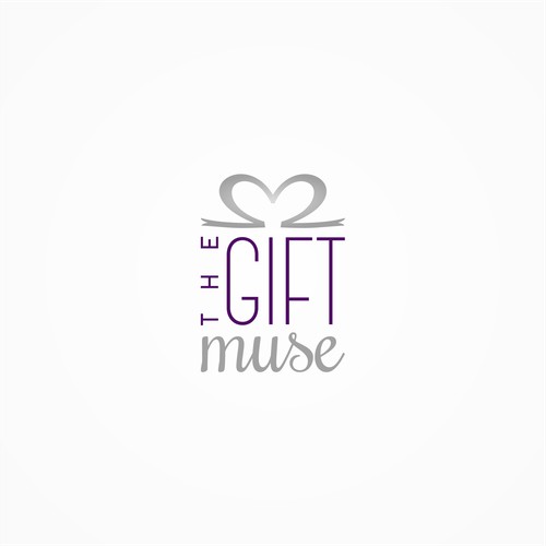 Sophisticated and Fun Logo for Gift Services Company, The Gift Muse