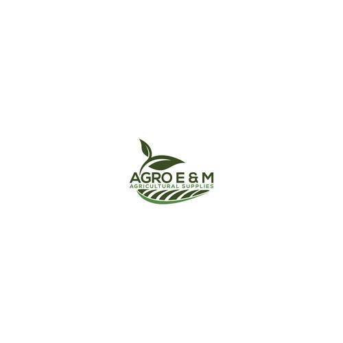 logo concept for AGRO E & M AGRICULTURAL SUPPLIES