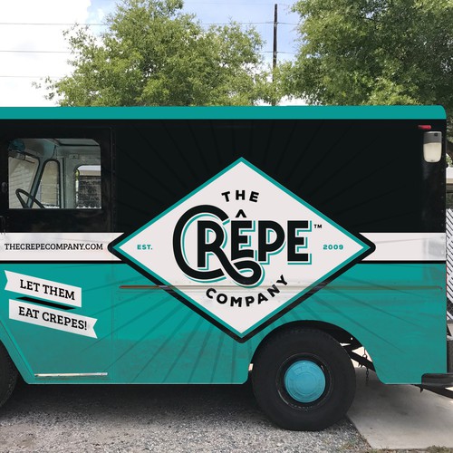 the crepe company food truck design