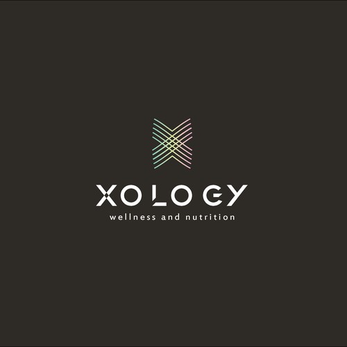 Concept logo for wellness&nutrition company