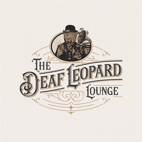 English style lounge illustration