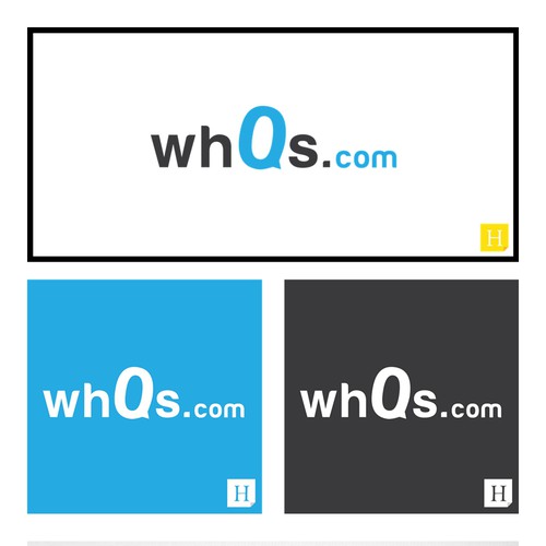 Create a logo for wh0s.com