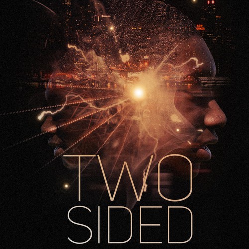 Showing inner demons in a book cover design