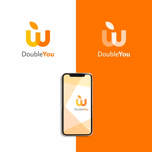 Double u logo design 
