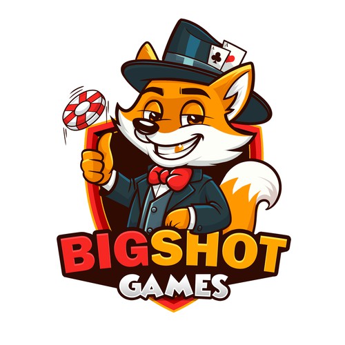 fox mascot and logo