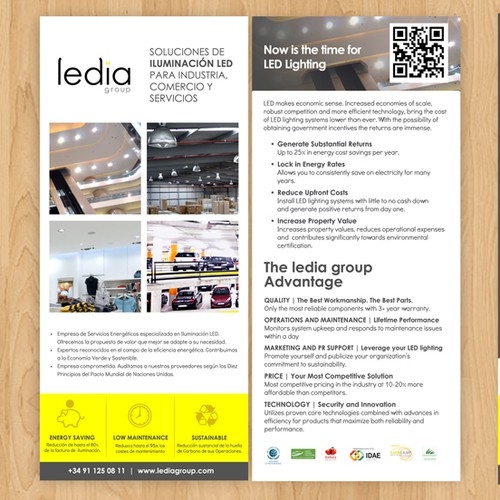 Flyer set (3 in total) wanted for ledia group