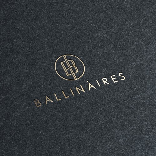 Fashion for the lavish, clean logo design solution.