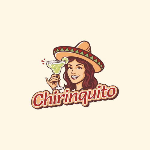Logo concept for margarita stand