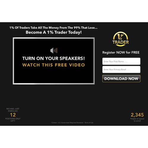 Simple page video website 