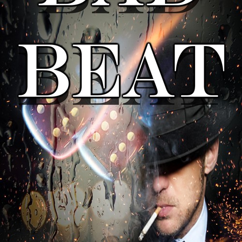 Create an Amazon Kindle book cover design for a thriller called, "Bad Beat"