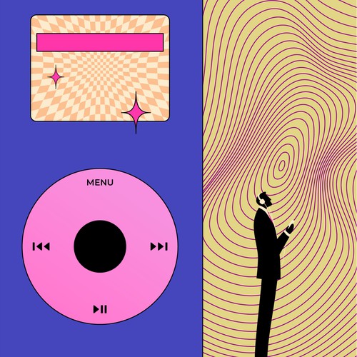 Ipad era illustration