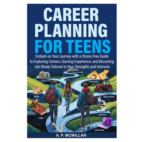 Looking for a Creative Design for a Book on Career Planning for Teens