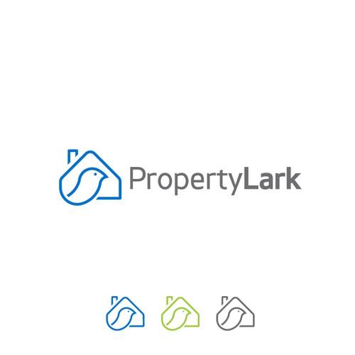 Logo Concept for Property Lark