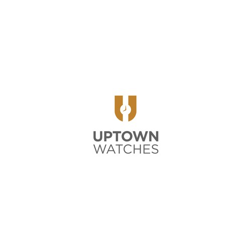Concept for Uptown Watches, a luxury watch business