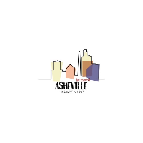 Modern Logo for Boutique realty firm in Asheville, NC