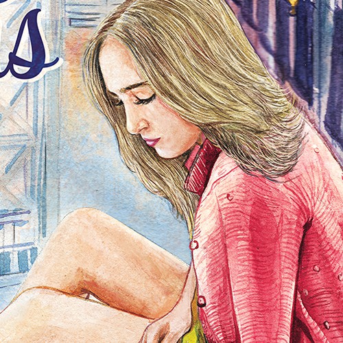 Wonderful Album cover for a teen singer