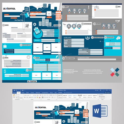 Infografía Construcción