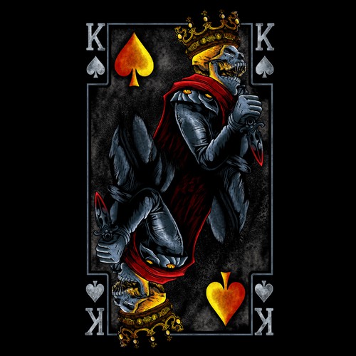 skull ace spades