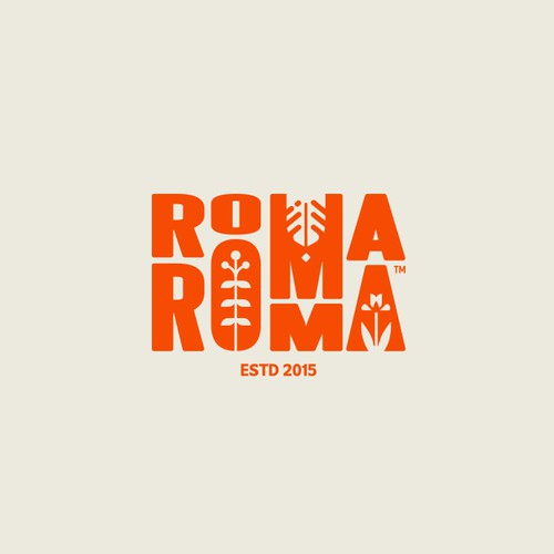 Roma Roma Logo Design