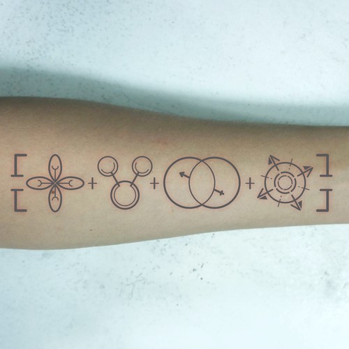 Turn my cut and paste icons into a beautiful tattoo