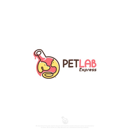 Proposed logo for Pet Lab Express