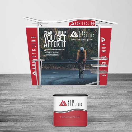 KOM Cycling Trade Show Booth!!