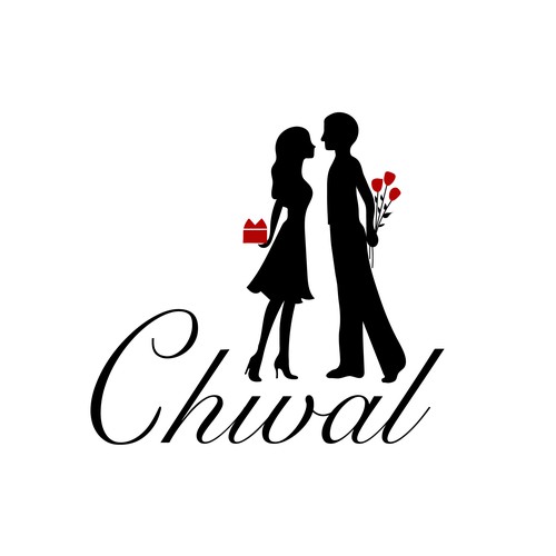 Romantic gift-giving co. logo