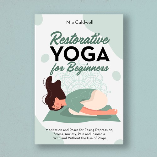 Concept cover for a beginners yoga course