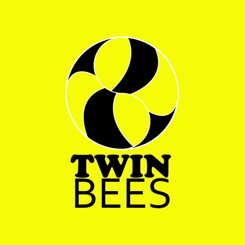 twin bees yin yang