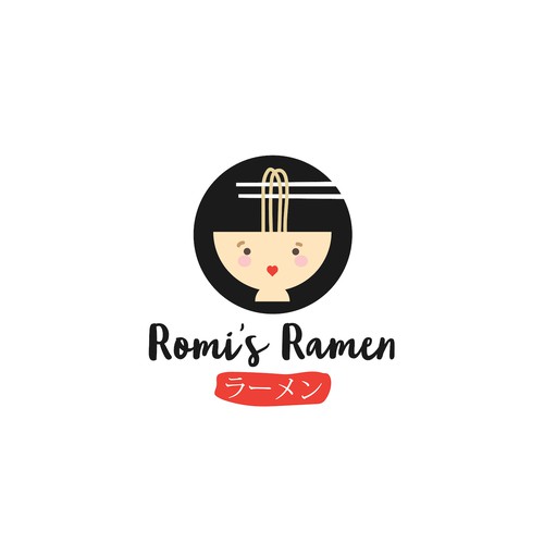 Fun logo for Ramen Restaurant