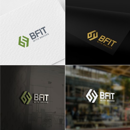 Logo concept for 'BFIT WITH BROOKS'