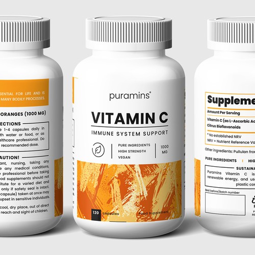 Dietary supplement label