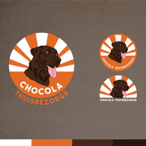 Funky logo for Chocolate Delivery Company