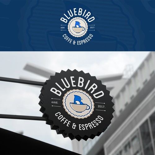Blue bird logo