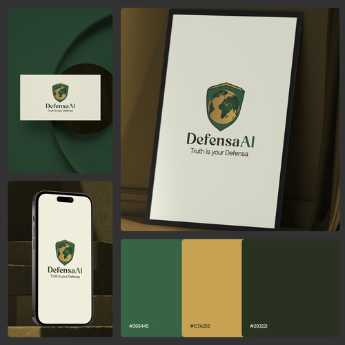 Defensa AI — Brand Identity & Logo Design