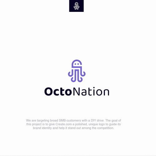 Design a logo for "OctoNation"