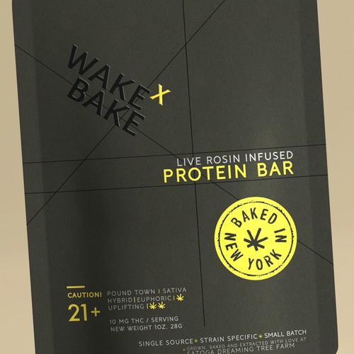 WaKe X Bake Protein Bar