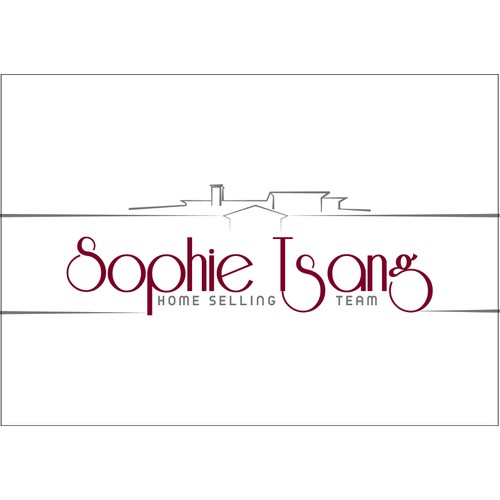 Sophie Tsang real estate logo business card