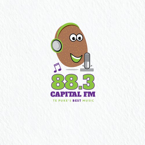 Logo for a radio station 