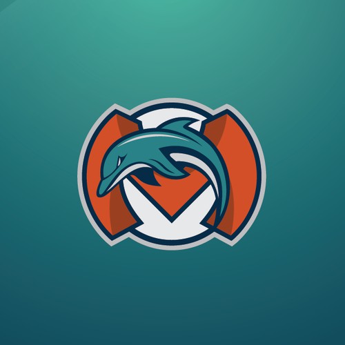 99designs community contest: Help the Miami Dolphins NFL team re-design its logo!