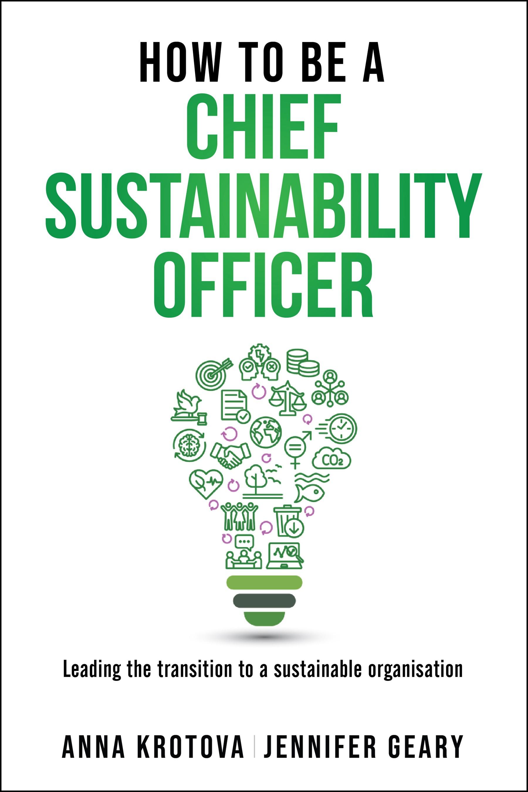 Concept for Book no. 5 - finalising Chief Sustainability Officer