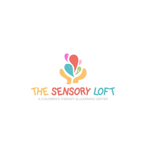 Color Logo for a Children's Therapy Center